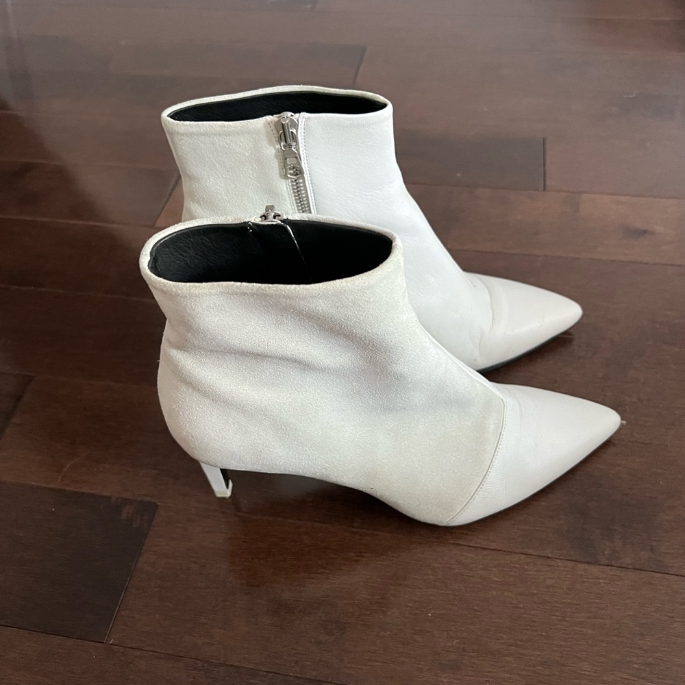 rag & bone Ivory Heeled Boots - Picture 4 of 4